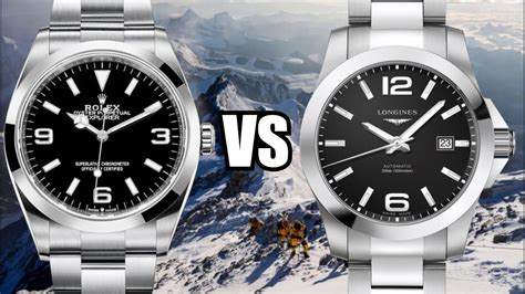 rolex explorer cheap alternative|longines conquest vs rolex explorer.